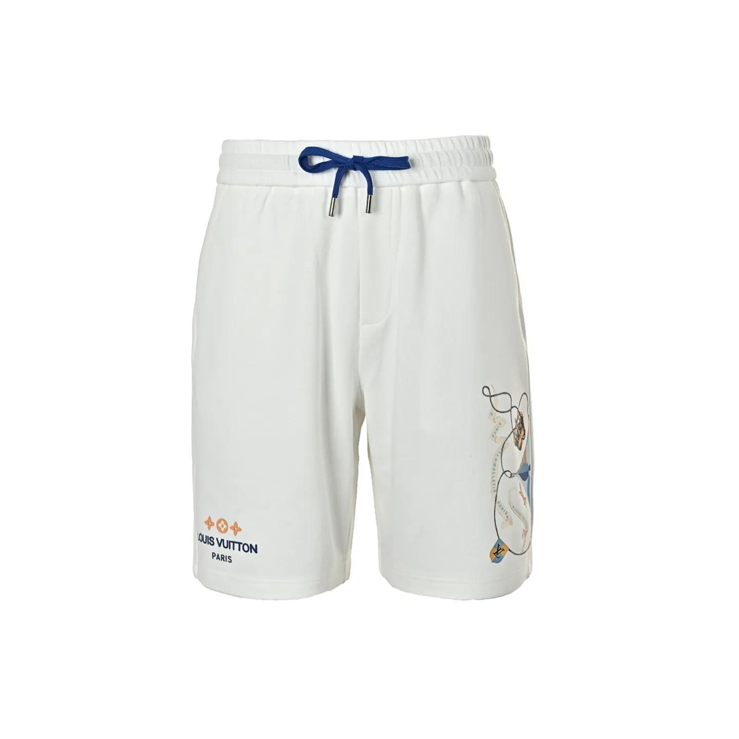Louis Vuitton/Louis Vuitton 26ss crown print shorts